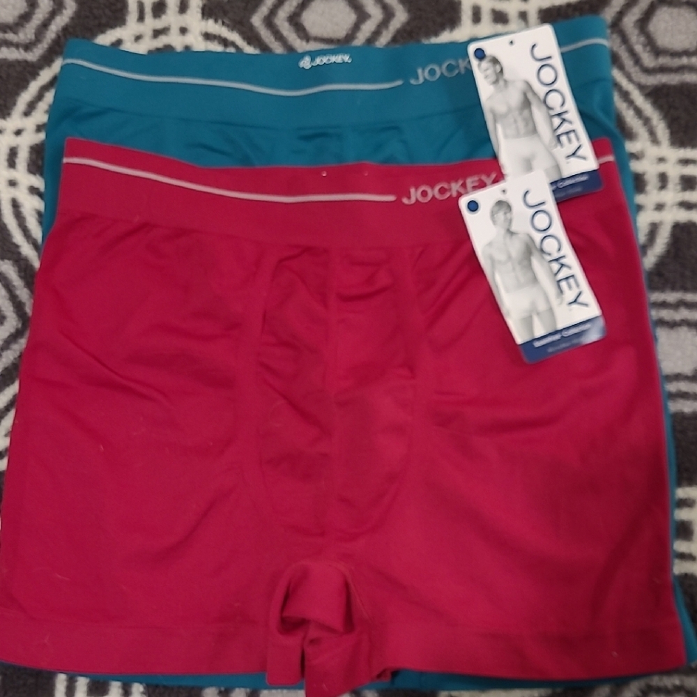 Two Jockey Vibrant and Seamless Boxer And Midway Briefs With Tags